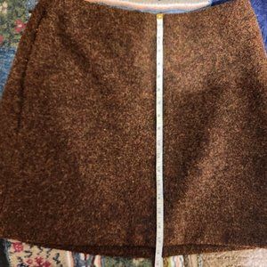 UniQlo short skirt, wool, brown Size 10 NWOT